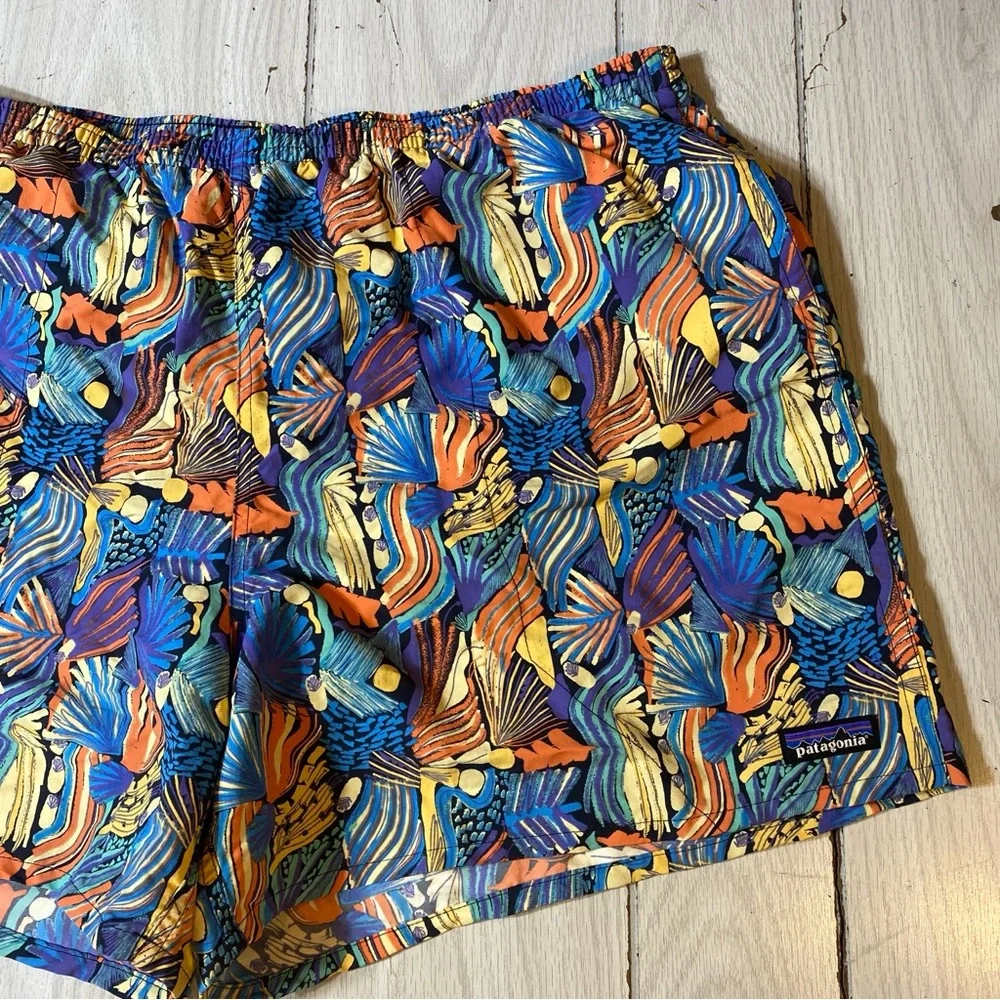 Patagonia Women's 5" Baggies Shorts (Joy: Pitch Blue) XXL NWOT! - Picture 3 of 11